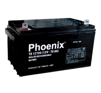 Bình ắc quy kín khí (AGM VRLA) Phoenix 12V-75Ah (TS12750)